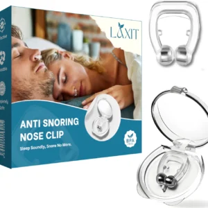 LAXIT Anti Snoring Magnetic Nose Clip | Snore Free Silicone Sleep Solution Anti-snoring Device
