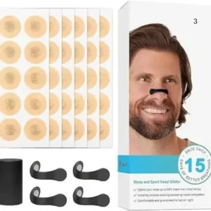 Orvixa Magnetic Breathing Nasal Strips Snore Stopper Kit A1 Anti-snoring Device
